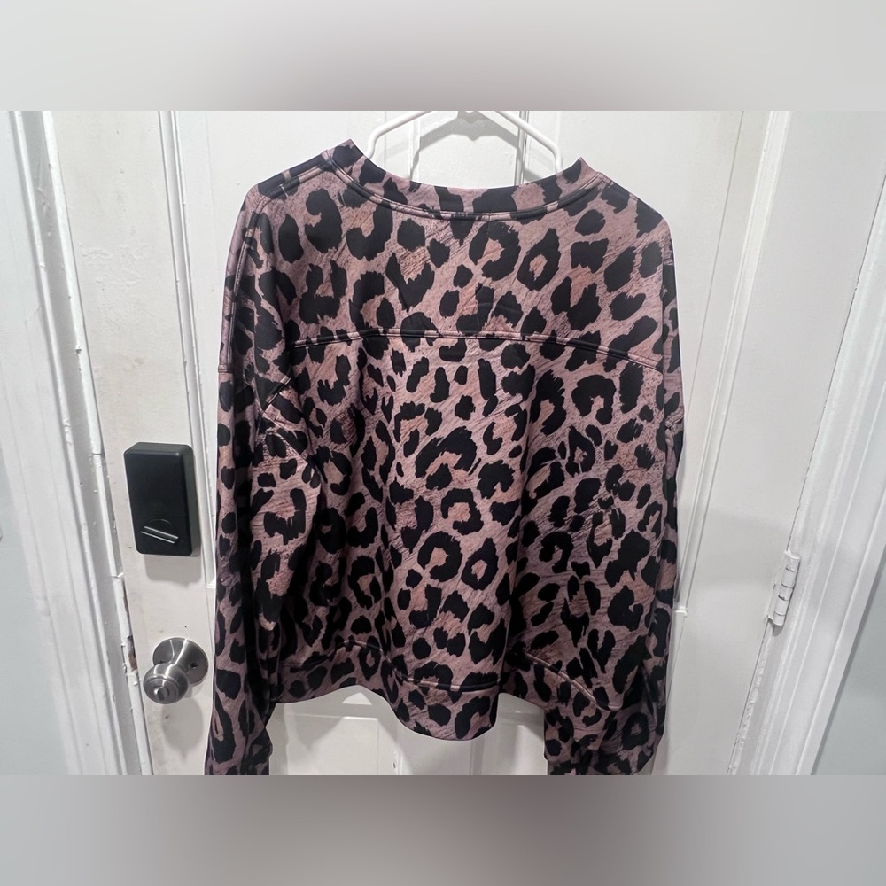 Leopard Print Sweatshirt